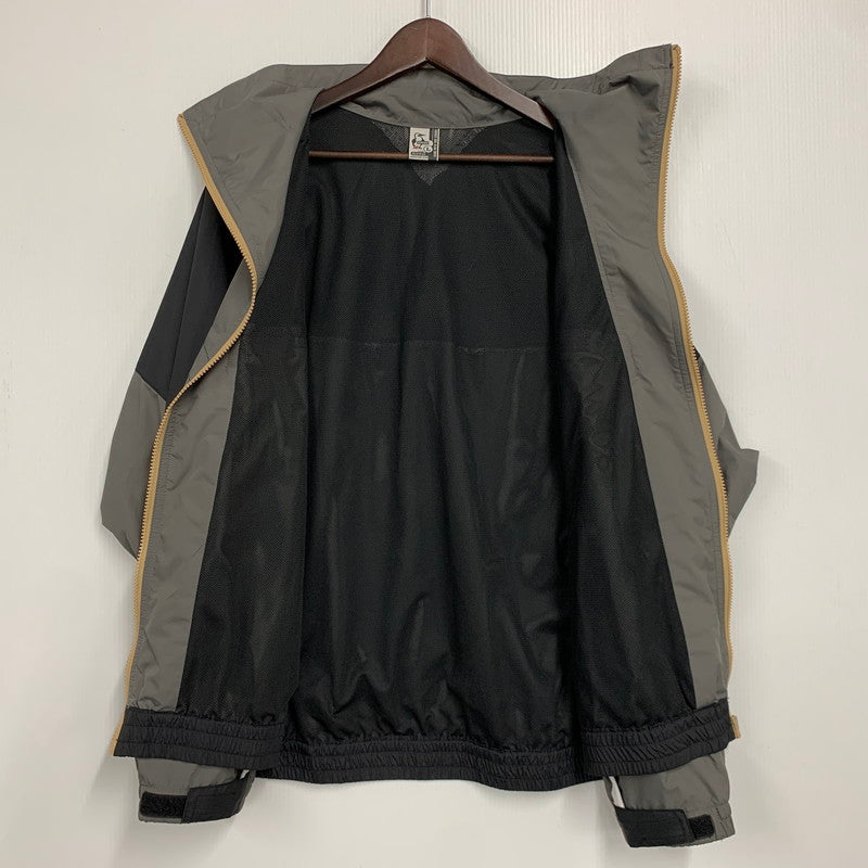 【中古品】【メンズ】 CHUMS チャムス CH04-1395 RETRO SPORT JACKET レトロ スポーツ ジャケット アウター 144-260508-ya-07-izu サイズ：L カラー：グレー×ブラック 万代Net店