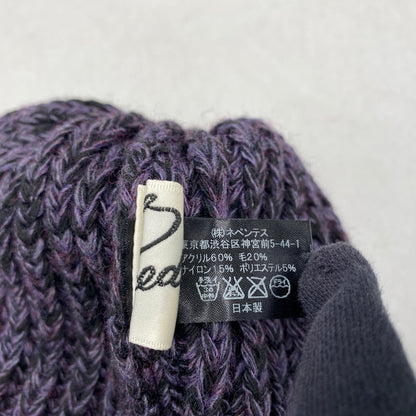 【中古品】【メンズ/レディース】 NEEDLES ニードルス WATCH CAP ウォッチキャップ 帽子 185-260507-ya-08-izu サイズ：F カラー：PURPLE 万代Net店