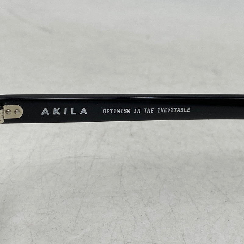 【中古品】【メンズ/レディース】 AKILA アキラ 144 EOS SUNGLASSES サングラス 203-260503-kh-11-izu サイズ：45□24-147 カラー：ブラック 万代Net店