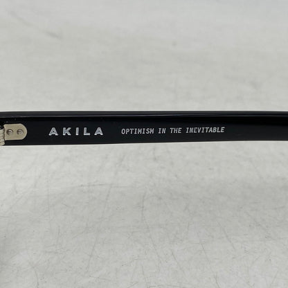 【中古品】【メンズ/レディース】 AKILA アキラ 144 EOS SUNGLASSES サングラス 203-260503-kh-11-izu サイズ：45□24-147 カラー：ブラック 万代Net店