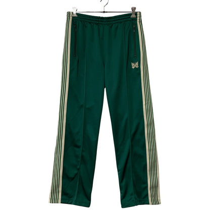 【中古美品】【メンズ】 NEEDLES ニードルス QV1594 TRACK PANT トラック パンツ ボトムス 151-260503-kh-07-izu サイズ：M カラー：グリーン 万代Net店