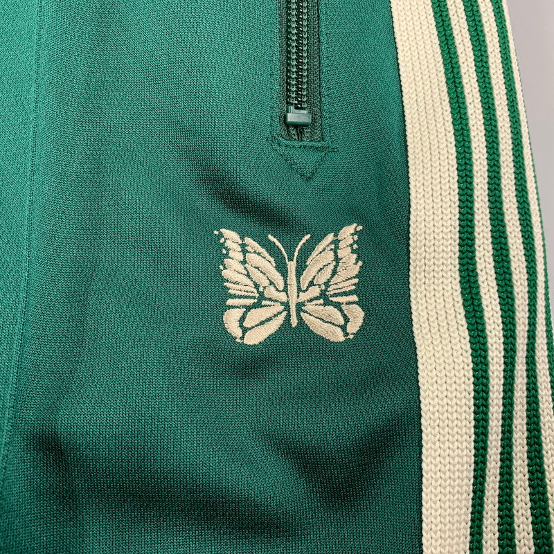 【中古美品】【メンズ】 NEEDLES ニードルス QV1594 TRACK PANT トラック パンツ ボトムス 151-260503-kh-07-izu サイズ：M カラー：グリーン 万代Net店