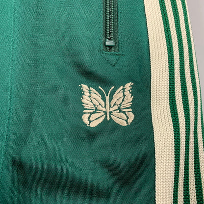 【中古美品】【メンズ】 NEEDLES ニードルス QV1594 TRACK PANT トラック パンツ ボトムス 151-260503-kh-07-izu サイズ：M カラー：グリーン 万代Net店