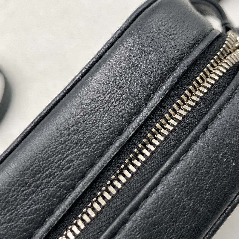 【中古品】【メンズ/レディース】 BALENCIAGA バレンシアガ 552372 EVERYDAY CAMERA BAG XS エヴリデイ カメラバッグ ショルダーバッグ 鞄 180-260503-kh-14-izu カラー：ブラック 万代Net店