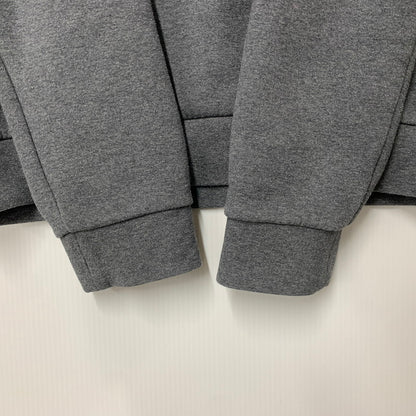 【中古品】【メンズ】 F.C.REAL BRISTOL エフシーレアルブリストル FCRB-212063 AUTHENTIC LOGO TECH KNIT CREWNECK TOP オーセンティック ロゴ テック ニット クルーネック トップ スウェット 142-260503-kh-04-izu サイズ：L カラー：グレー 万代Net店