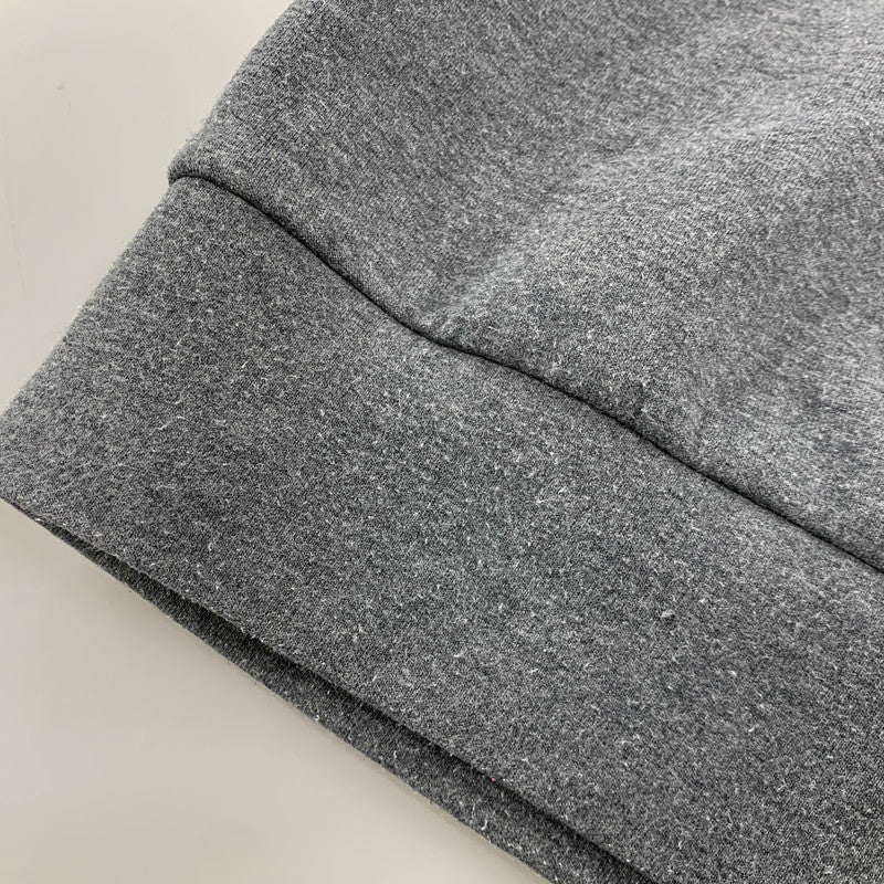 【中古品】【メンズ】 F.C.REAL BRISTOL エフシーレアルブリストル FCRB-212063 AUTHENTIC LOGO TECH KNIT CREWNECK TOP オーセンティック ロゴ テック ニット クルーネック トップ スウェット 142-260503-kh-04-izu サイズ：L カラー：グレー 万代Net店