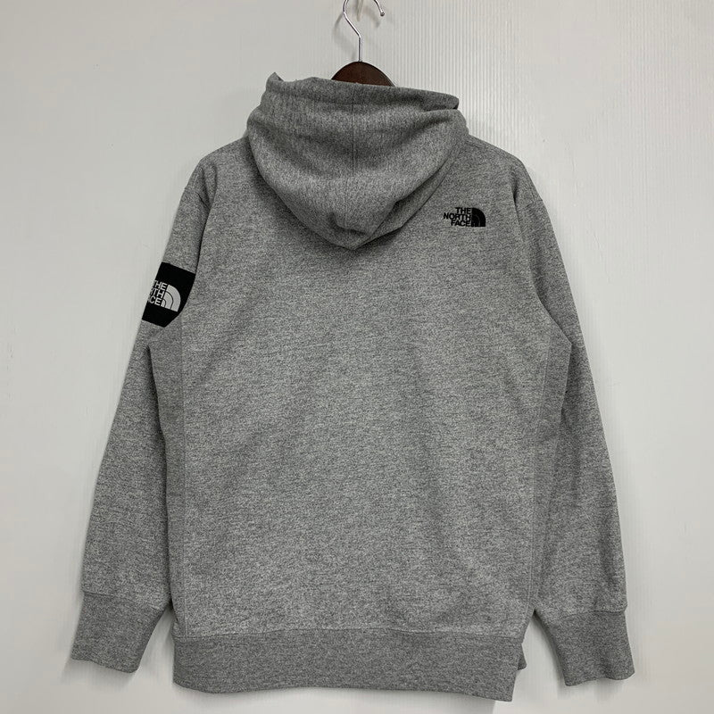 【中古品】【メンズ】 THE NORTH FACE ザ・ノースフェイス NT11831 SQUARE LOGO HOODIE スクエア ロゴ フーディ トップス 長袖 144-260508-ya-03-izu サイズ：L カラー：GRAY 万代Net店