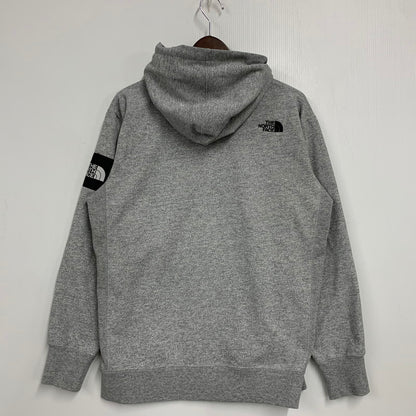 【中古品】【メンズ】 THE NORTH FACE ザ・ノースフェイス NT11831 SQUARE LOGO HOODIE スクエア ロゴ フーディ トップス 長袖 144-260508-ya-03-izu サイズ：L カラー：GRAY 万代Net店