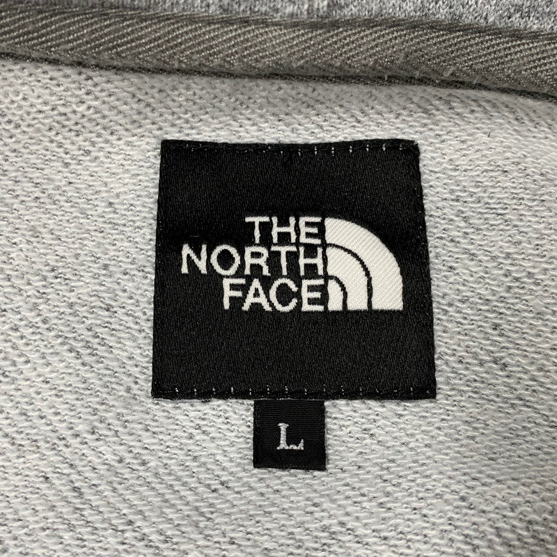 【中古品】【メンズ】 THE NORTH FACE ザ・ノースフェイス NT11831 SQUARE LOGO HOODIE スクエア ロゴ フーディ トップス 長袖 144-260508-ya-03-izu サイズ：L カラー：GRAY 万代Net店