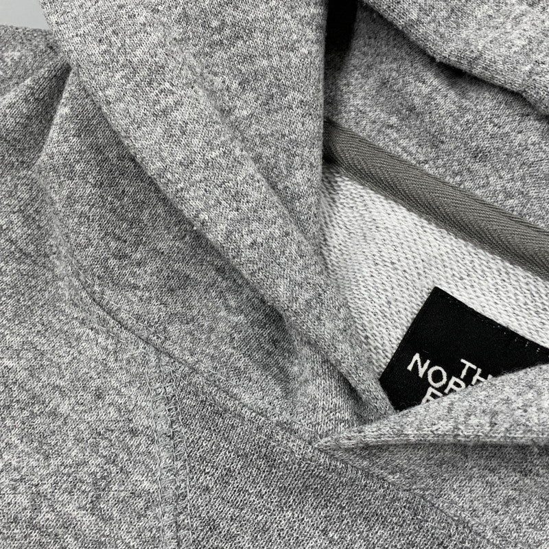 【中古品】【メンズ】 THE NORTH FACE ザ・ノースフェイス NT11831 SQUARE LOGO HOODIE スクエア ロゴ フーディ トップス 長袖 144-260508-ya-03-izu サイズ：L カラー：GRAY 万代Net店