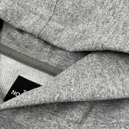 【中古品】【メンズ】 THE NORTH FACE ザ・ノースフェイス NT11831 SQUARE LOGO HOODIE スクエア ロゴ フーディ トップス 長袖 144-260508-ya-03-izu サイズ：L カラー：GRAY 万代Net店