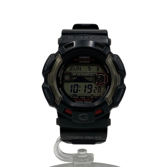 【中古品】【メンズ/レディース】 G-SHOCK ジーショック MASTER OF G - SEA GULFMAN TOUGH SOLAR WATCH GW-9110 タフソーラー 腕時計 196-260503-as-01-izu サイズ：51 × 46.1 × 16.4 mm カラー：ブラック 万代Net店