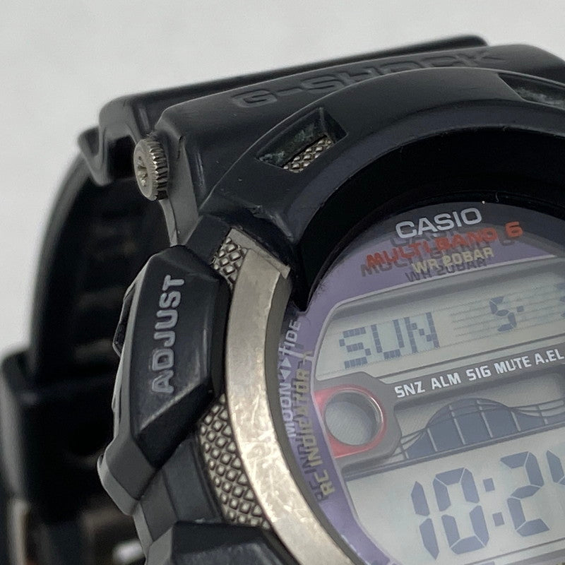 【中古品】【メンズ/レディース】 G-SHOCK ジーショック MASTER OF G - SEA GULFMAN TOUGH SOLAR WATCH GW-9110 タフソーラー 腕時計 196-260503-as-01-izu サイズ：51 × 46.1 × 16.4 mm カラー：ブラック 万代Net店