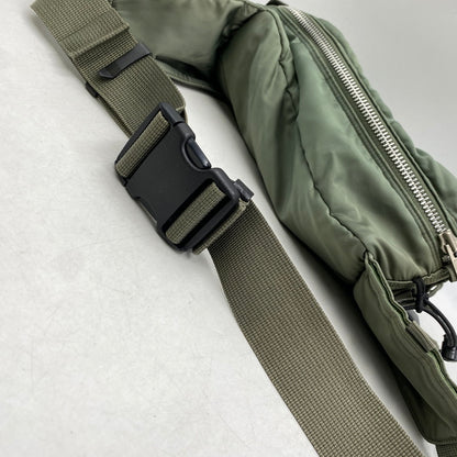 【中古品】【メンズ/レディース】 PORTER ポーター TANKER WAIST BAG タンカー ウエストバッグ 鞄 188-260503-kh-15-izu カラー：オリーブ 万代Net店