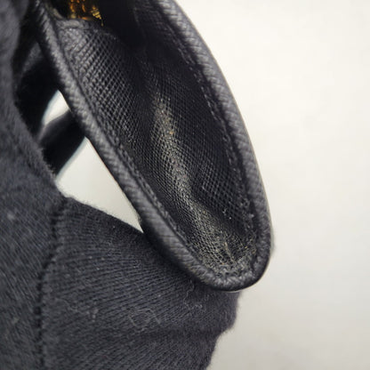 【中古品】【メンズ/レディース】 PRADA プラダ 1PP026 SAFFIANO KEY RING COIN CASE サフィアーノ キーリング コインケース 財布 181-260504-ya-11-izu カラー：ブラック 万代Net店