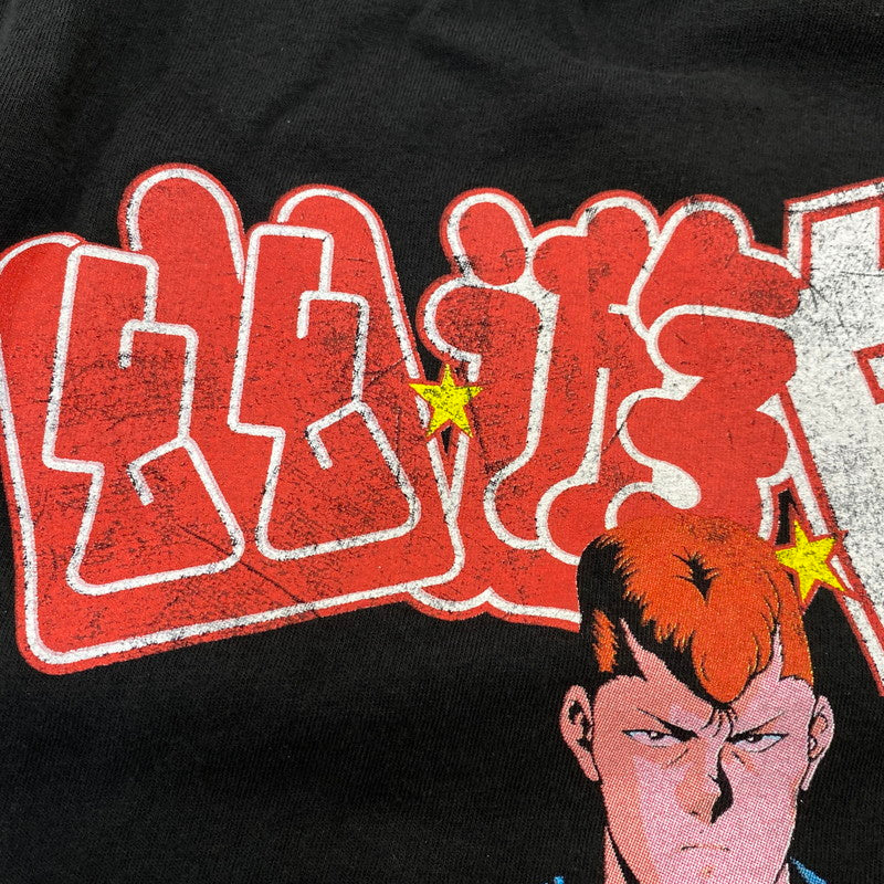 【中古品】【メンズ】 YU YU HAKUSHO 幽遊白書 PRINT TEE プリント Tシャツ 半袖 ホンジュラス製 146-260801-as-30-izu サイズ：S カラー：ブラック 万代Net店
