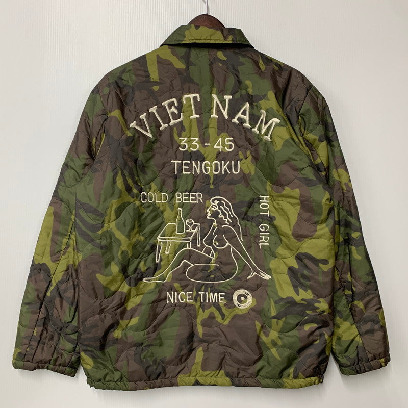 【中古品】【メンズ】 WACKO MARIA ワコマリア REVERSIBLE VIETNAM JACKET リバーシブル ベトナム ジャケット アウター 142-260503-kh-03-izu サイズ：M カラー：ブラック×マルチ 万代Net店