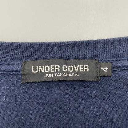 【中古品】【メンズ】 UNDERCOVER アンダーカバー UB0D3801 BASIC U SS TEE ベーシック U ショートスリーブ Tシャツ トップス 140-260508-kh-01-izu サイズ：4 カラー：ネイビー 万代Net店