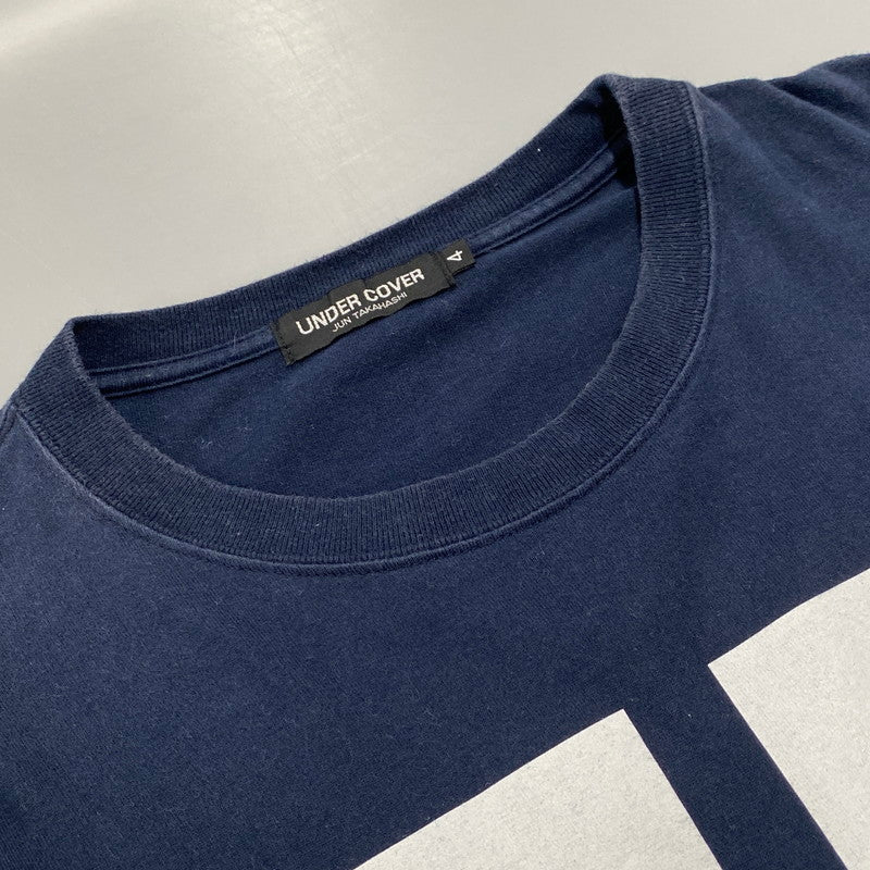 【中古品】【メンズ】 UNDERCOVER アンダーカバー UB0D3801 BASIC U SS TEE ベーシック U ショートスリーブ Tシャツ トップス 140-260508-kh-01-izu サイズ：4 カラー：ネイビー 万代Net店