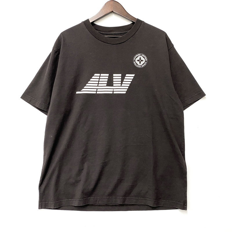 【中古品】【メンズ】 LOUIS VUITTON ルイ・ヴィトン RM251M NPG HSY98W ウォッシュド プリンテッド コットン Tシャツ 半袖 トップス 141-260506-as-21-izu サイズ：L カラー：ブラウン系 万代Net店