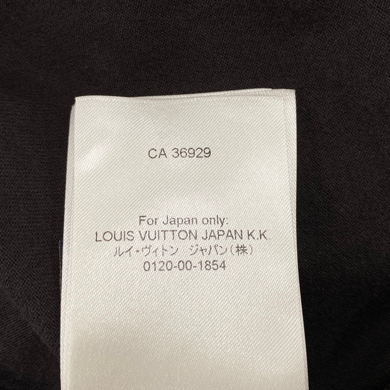 【中古品】【メンズ】 LOUIS VUITTON ルイ・ヴィトン RM251M NPG HSY98W ウォッシュド プリンテッド コットン Tシャツ 半袖 トップス 141-260506-as-21-izu サイズ：L カラー：ブラウン系 万代Net店