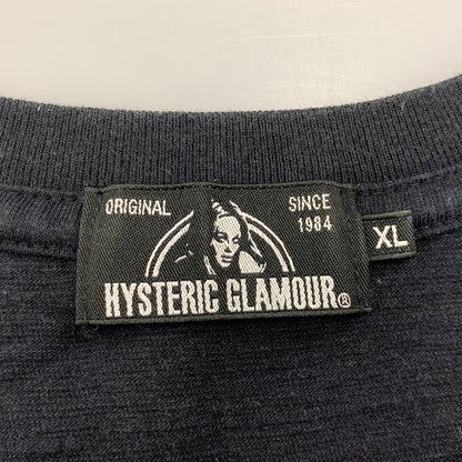 【中古品】【メンズ】 HYSTERIC GLAMOUR ヒステリックグラマー 02192CT02 BOOGIE VAN GIRL PRINT SS TEE プリント ショートスリーブ ティー トップス 半袖 140-260517-cs-13-izu サイズ：XL カラー：ブラック 万代Net店