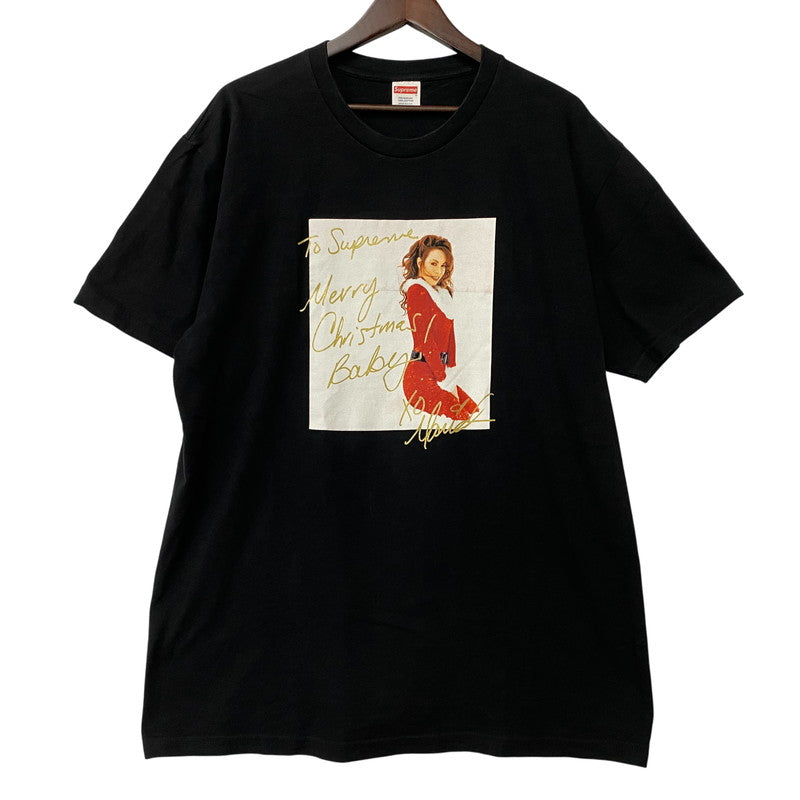 【中古品】【メンズ】 SUPREME シュプリーム 20FW MARIAH CAREY TEE マライア キャリー Tシャツ トップス 半袖 149-260507-cs-04-izu サイズ：L カラー：ブラック 万代Net店