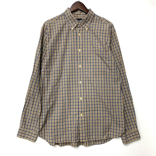 【中古品】【メンズ】 OLD GAP オールドギャップ CHECK LS BD SHIRT チェック ロングスリーブ ボタンダウン シャツ 長袖 トップス 146-260516-as-31-izu サイズ：M カラー：マルチカラー 万代Net店
