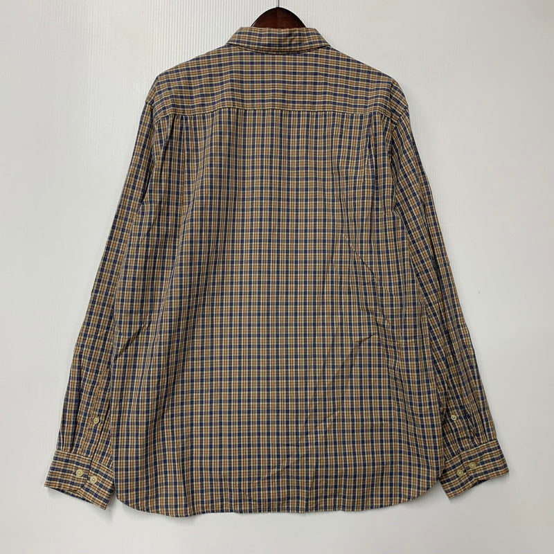 【中古品】【メンズ】 OLD GAP オールドギャップ CHECK LS BD SHIRT チェック ロングスリーブ ボタンダウン シャツ 長袖 トップス 146-260516-as-31-izu サイズ：M カラー：マルチカラー 万代Net店