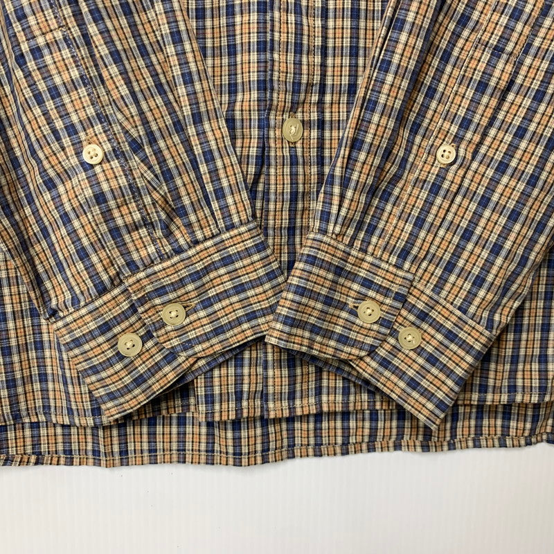 【中古品】【メンズ】 OLD GAP オールドギャップ CHECK LS BD SHIRT チェック ロングスリーブ ボタンダウン シャツ 長袖 トップス 146-260516-as-31-izu サイズ：M カラー：マルチカラー 万代Net店
