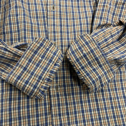 【中古品】【メンズ】 OLD GAP オールドギャップ CHECK LS BD SHIRT チェック ロングスリーブ ボタンダウン シャツ 長袖 トップス 146-260516-as-31-izu サイズ：M カラー：マルチカラー 万代Net店