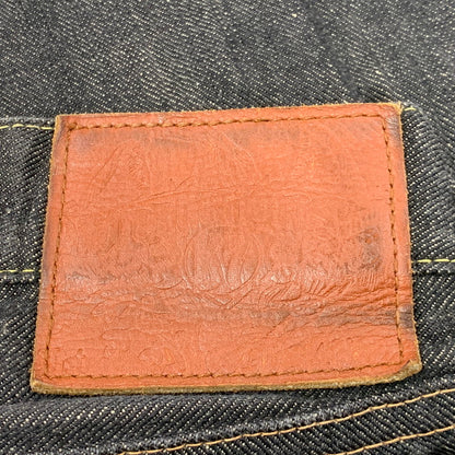 【中古品】【メンズ】 TENDERLOIN テンダーロイン シンチバック Vステッチ セルビッチ BLACK DENIM PANTS ブラック デニム パンツ 153-260504-ya-10-izu サイズ：34 カラー：ブラック 万代Net店