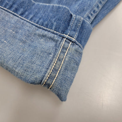 【中古品】【メンズ】 orSlow オアスロウ DENIM EASY PANTS デニムイージーパンツ ボトムス 156-260504-as-09-izu サイズ：L(3) カラー：インディゴ 万代Net店