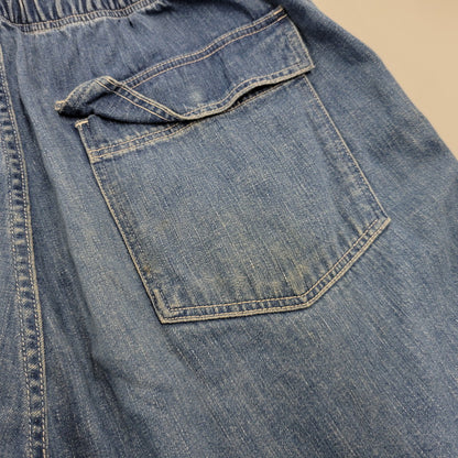 【中古品】【メンズ】 orSlow オアスロウ DENIM EASY PANTS デニムイージーパンツ ボトムス 156-260504-as-09-izu サイズ：L(3) カラー：インディゴ 万代Net店