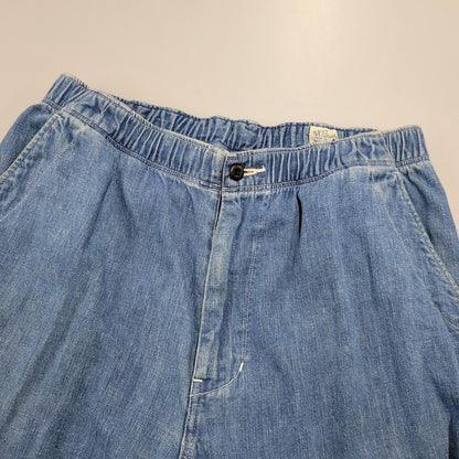 【中古品】【メンズ】 orSlow オアスロウ DENIM EASY PANTS デニムイージーパンツ ボトムス 156-260504-as-09-izu サイズ：L(3) カラー：インディゴ 万代Net店