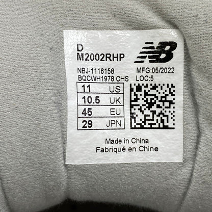 【中古品】【メンズ】 NEW BALANCE ニューバランス M2002RHP スニーカー シューズ 靴 162-260511-as-12-izu サイズ：29cm カラー：グレー 万代Net店