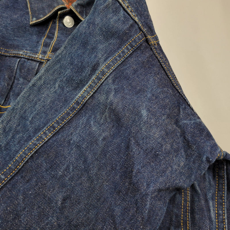 【中古品】【メンズ】 EVISU エヴィス NO.1 SPECIAL 2ND TYPE DENIM JACKET LOT.1507 2ndタイプ デニムジャケット 145-260504-as-08-izu サイズ：38 カラー：インディゴ 万代Net店