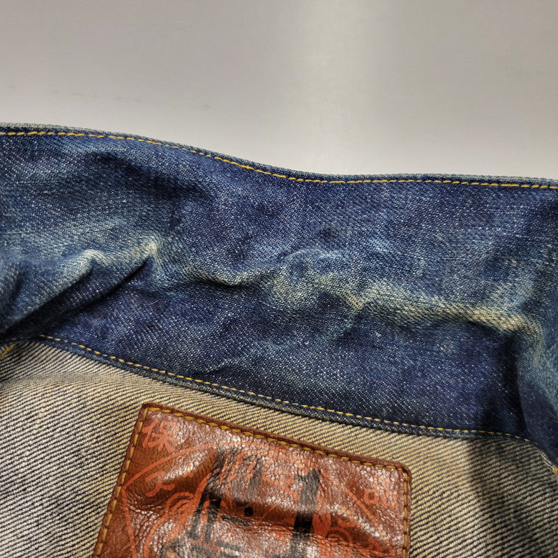 【中古品】【メンズ】 EVISU エヴィス NO.1 SPECIAL 2ND TYPE DENIM JACKET LOT.1507 2ndタイプ デニムジャケット 145-260504-as-08-izu サイズ：38 カラー：インディゴ 万代Net店