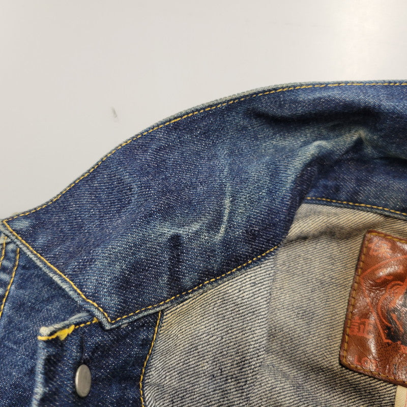 【中古品】【メンズ】 EVISU エヴィス NO.1 SPECIAL 2ND TYPE DENIM JACKET LOT.1507 2ndタイプ デニムジャケット 145-260504-as-08-izu サイズ：38 カラー：インディゴ 万代Net店