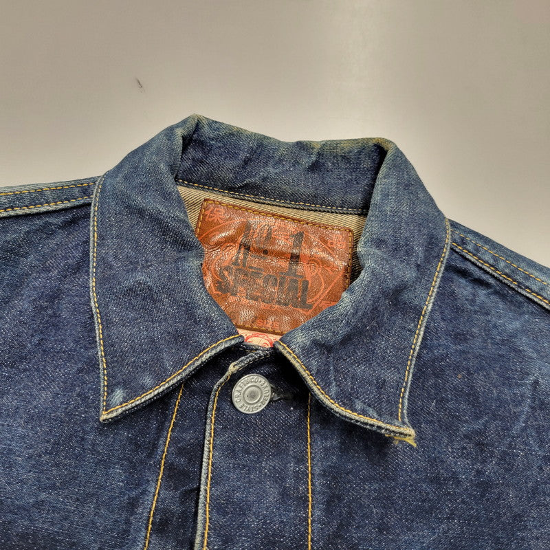 【中古品】【メンズ】 EVISU エヴィス NO.1 SPECIAL 2ND TYPE DENIM JACKET LOT.1507 2ndタイプ デニムジャケット 145-260504-as-08-izu サイズ：38 カラー：インディゴ 万代Net店