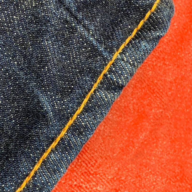 【中古品】【メンズ】 EVISU エヴィス LOT.2013 NO.2 シンチバック 大大黒 DOUBLE KNEE PAINT DENIM PANTS ダブル ニー ペイント デニム パンツ ズボン ボトムス 156-260504-ya-01-izu サイズ：32×35 カラー：インディゴ 万代Net店