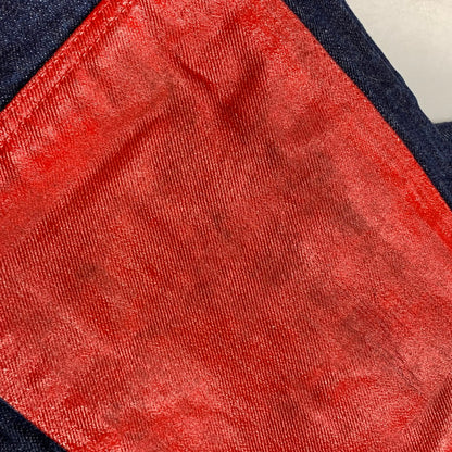 【中古品】【メンズ】 EVISU エヴィス LOT.2013 NO.2 シンチバック 大大黒 DOUBLE KNEE PAINT DENIM PANTS ダブル ニー ペイント デニム パンツ ズボン ボトムス 156-260504-ya-01-izu サイズ：32×35 カラー：インディゴ 万代Net店