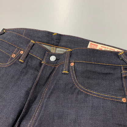 【中古美品】【メンズ】 EVISU エヴィス LOT.2000 NO.2 仙台 PRINT BUTTONFLY DENIM PANTS プリント ボタンフライ デニム パンツ ズボン ボトムス 156-260504-ya-04-izu サイズ：32×35 カラー：インディゴ 万代Net店
