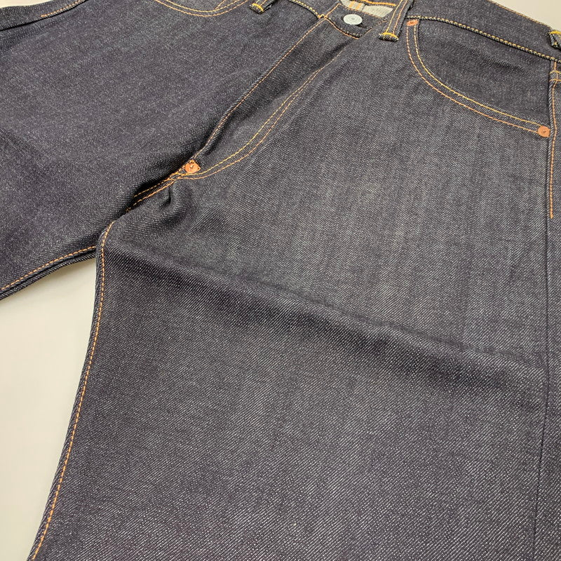 【中古美品】【メンズ】 EVISU エヴィス LOT.2000 NO.2 仙台 PRINT BUTTONFLY DENIM PANTS プリント ボタンフライ デニム パンツ ズボン ボトムス 156-260504-ya-04-izu サイズ：32×35 カラー：インディゴ 万代Net店