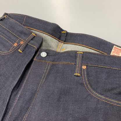 【中古美品】【メンズ】 EVISU エヴィス LOT.2000 NO.2 仙台 PRINT BUTTONFLY DENIM PANTS プリント ボタンフライ デニムパンツ ズボン ボトムス 156-260504-ya-02-izu サイズ：38×35 カラー：インディゴ 万代Net店