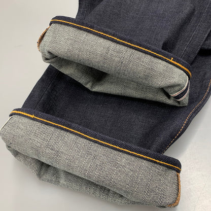 【中古美品】【メンズ】 EVISU エヴィス LOT.2000 NO.2 仙台 PRINT BUTTONFLY DENIM PANTS プリント ボタンフライ デニムパンツ ズボン ボトムス 156-260504-ya-02-izu サイズ：38×35 カラー：インディゴ 万代Net店
