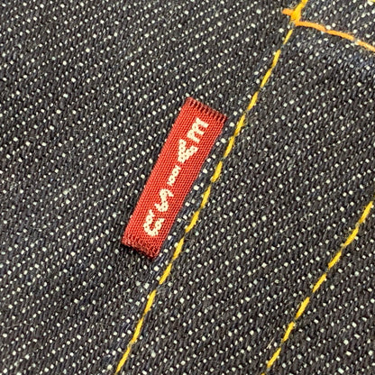 【中古美品】【メンズ】 EVISU エヴィス LOT.2000 NO.2 仙台 PRINT BUTTONFLY DENIM PANTS プリント ボタンフライ デニムパンツ ズボン ボトムス 156-260504-ya-02-izu サイズ：38×35 カラー：インディゴ 万代Net店