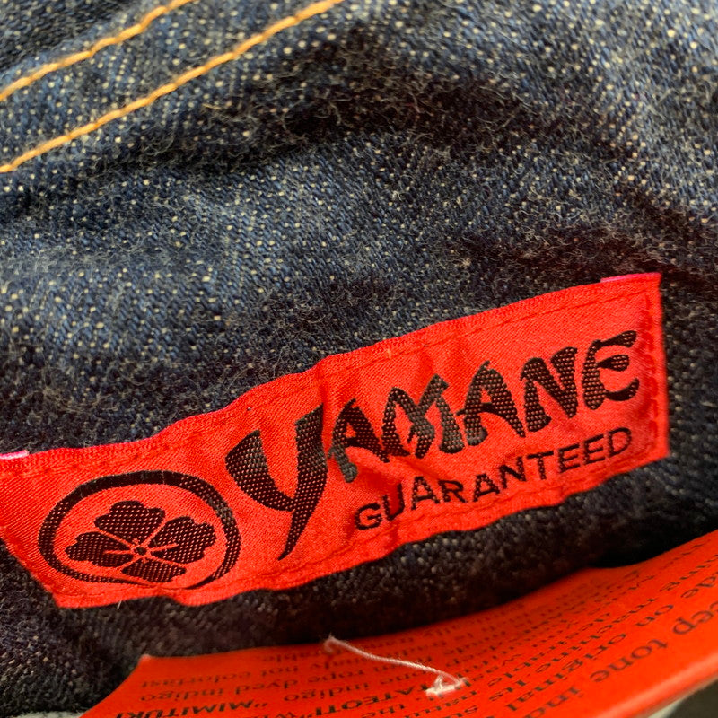 【中古品】【メンズ】 YAMANE ヤマネ LOT 1926 686YR NESAN KIREI ネーサン キレイ 刺繍 DENIM PANTS デニム パンツ ズボン ボトムス 156-260504-ya-03-izu サイズ：31×33 カラー：インディゴ 万代Net店