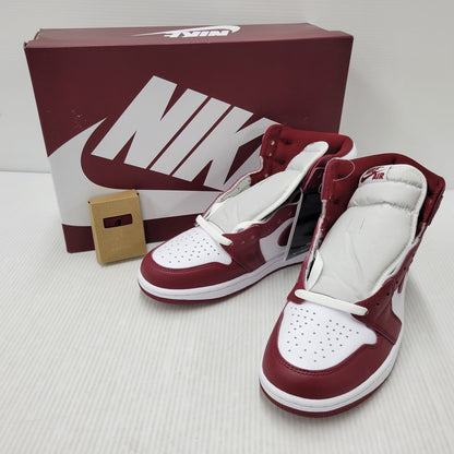 【中古美品】【メンズ】 NIKE ナイキ AIR JORDAN 1 RETRO HIGH OG DZ5485-160 エア ジョーダン 1 レトロ ハイ OG スニーカー シューズ 靴 160-260506-as-07-izu サイズ：26.5cm カラー：WHITE/TEAM RED 万代Net店