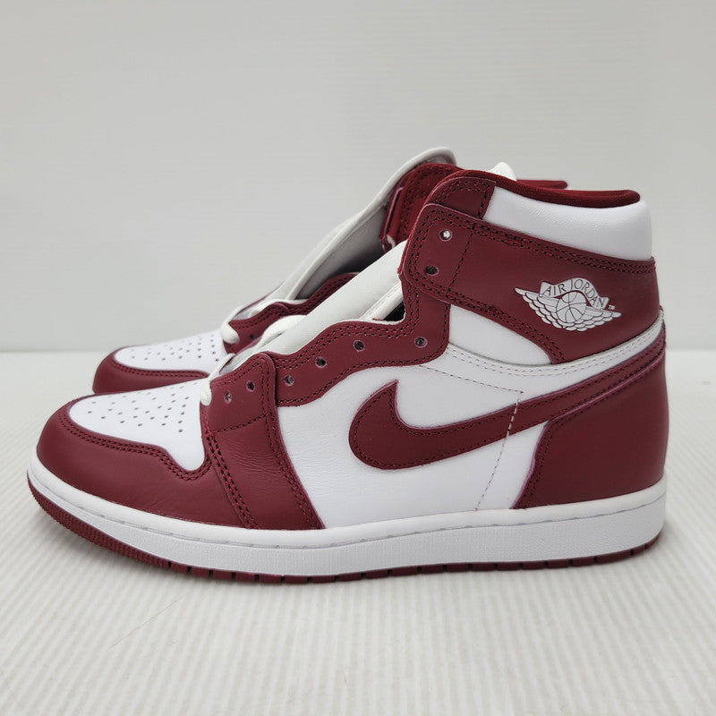 【中古美品】【メンズ】 NIKE ナイキ AIR JORDAN 1 RETRO HIGH OG DZ5485-160 エア ジョーダン 1 レトロ ハイ OG スニーカー シューズ 靴 160-260506-as-07-izu サイズ：26.5cm カラー：WHITE/TEAM RED 万代Net店